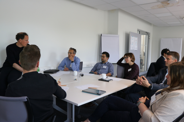 Gruppenarbeit beim Workshop