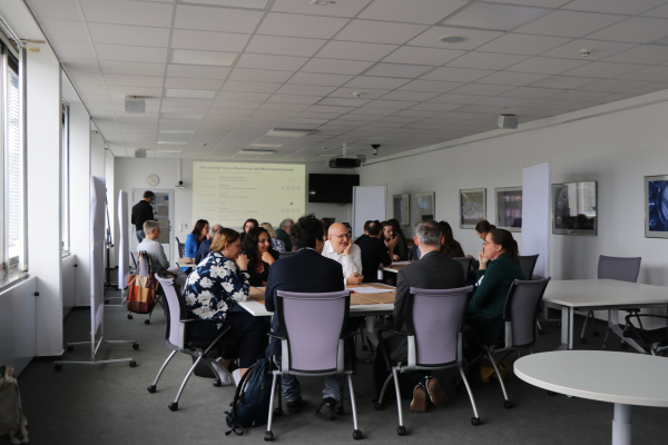 Gruppenarbeit beim Workshop