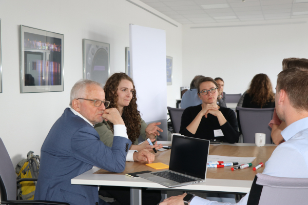 Gruppenarbeit beim Workshop