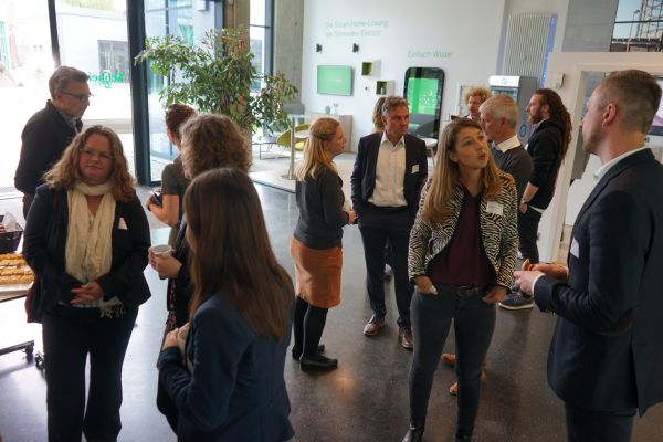 Netzwerken in der Pause